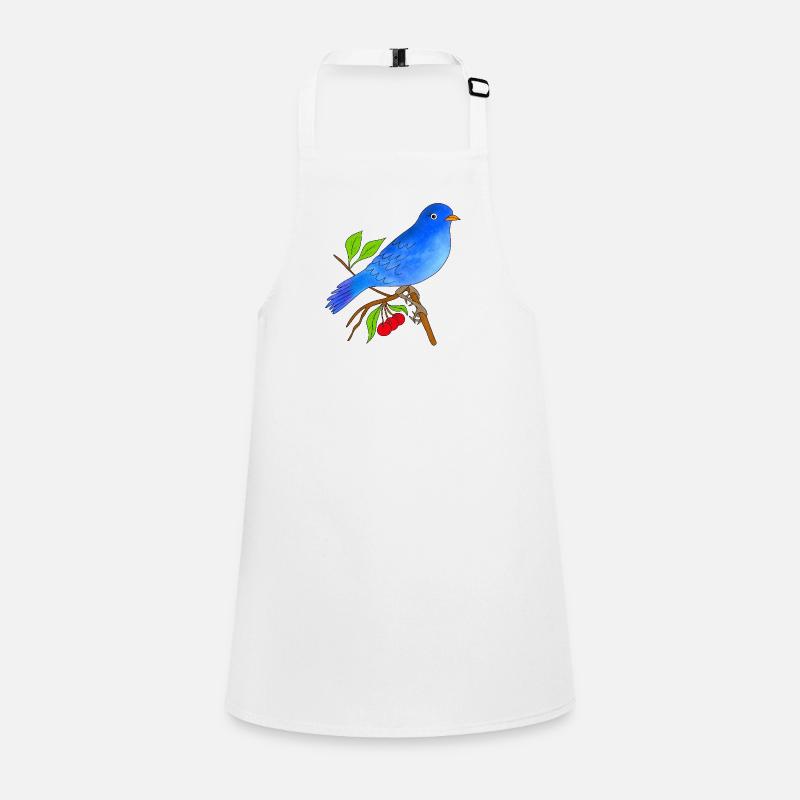 Blue bird Children's Apron