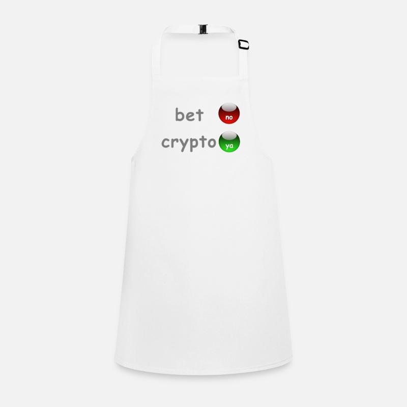 Oui à Crypto! Tablier Enfant