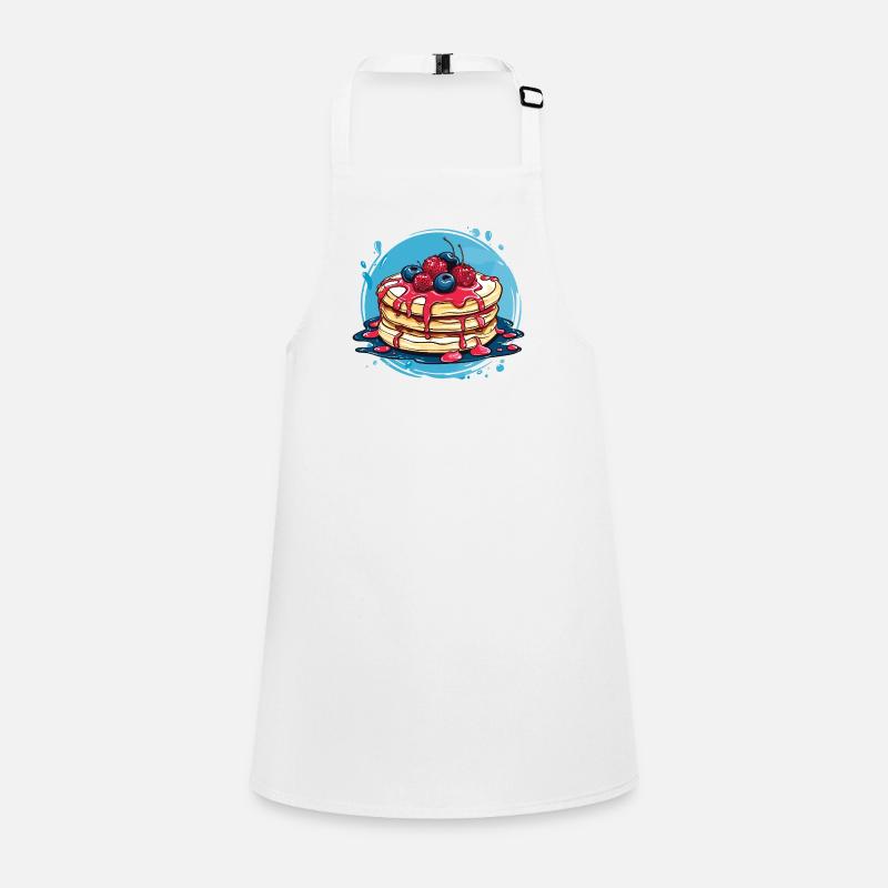 Pancakes with berries Children's Apron