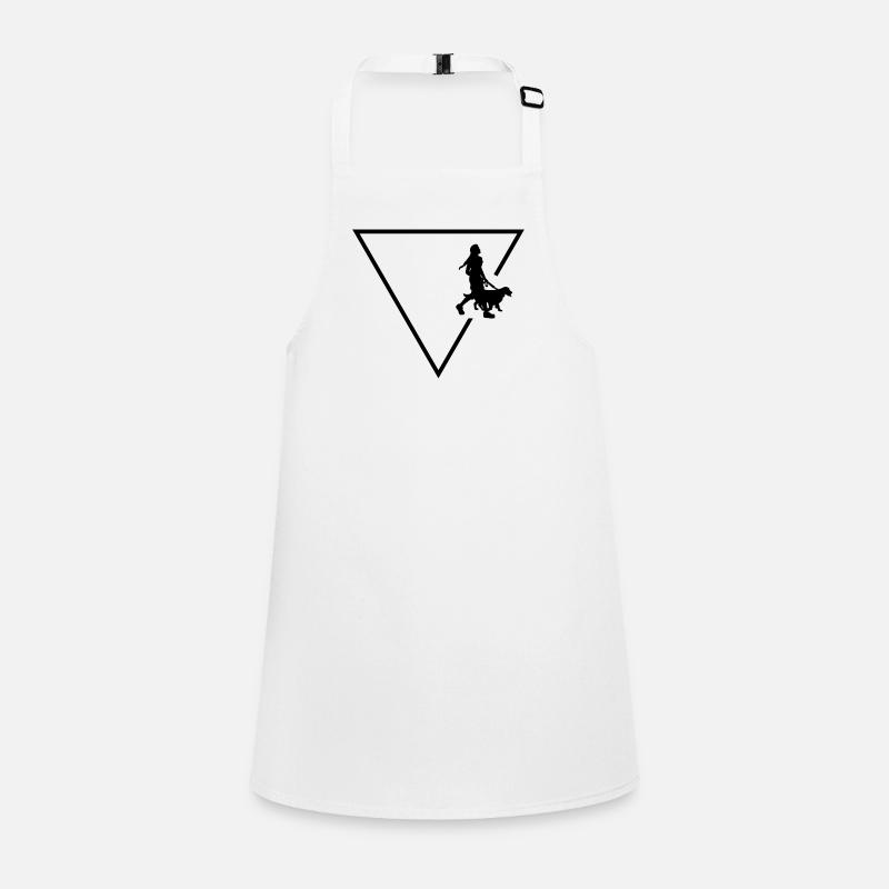 Triangle 1 and Dog - (3) Children's Apron