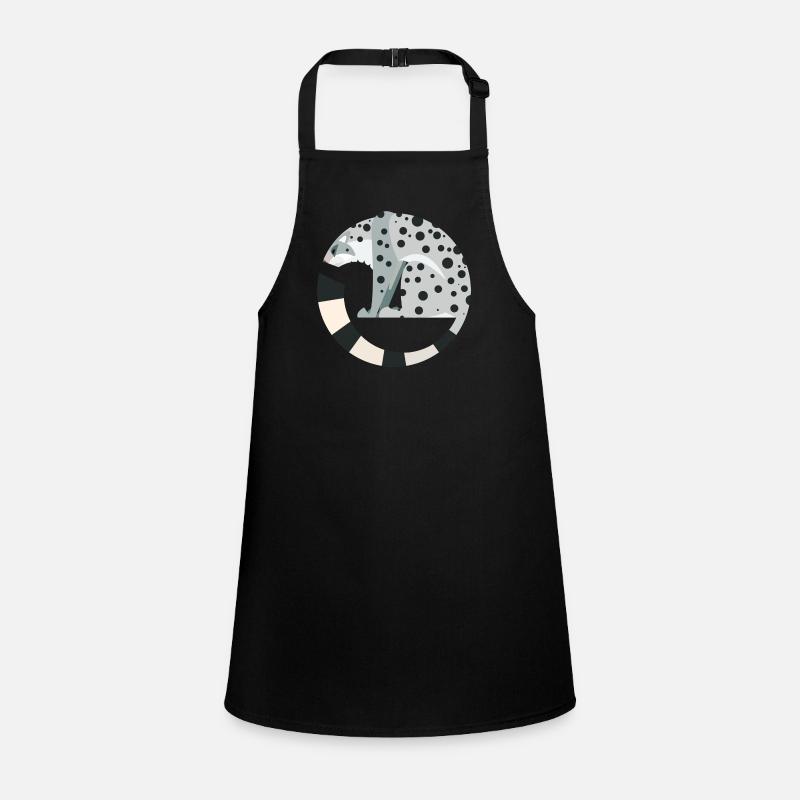 Snow leopard Children's Apron