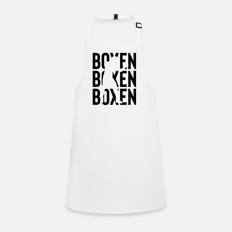 Boxen - Schürze für Kinder