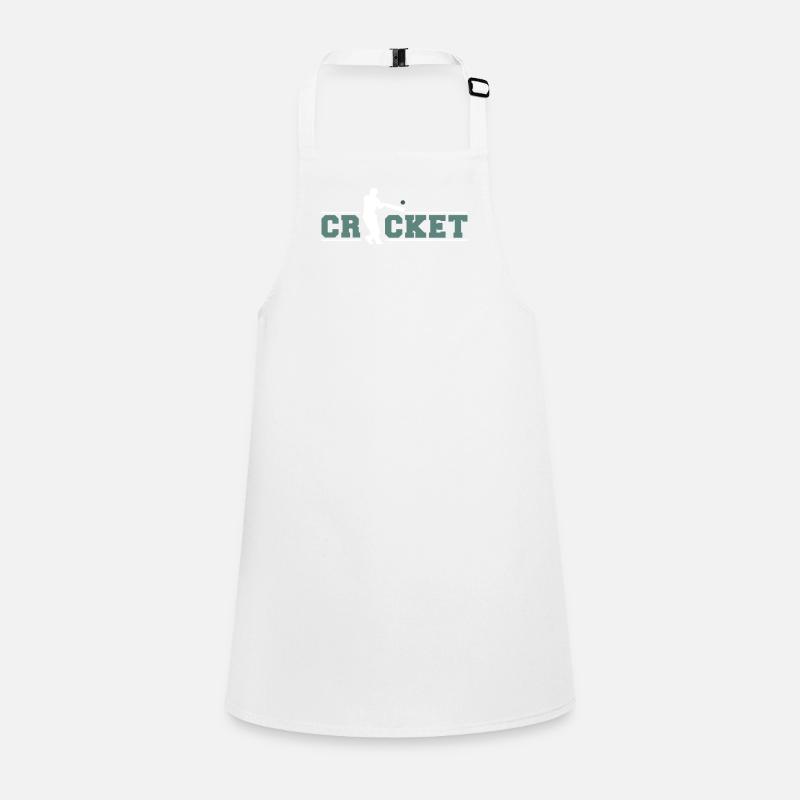 Cricket player sport Children's Apron