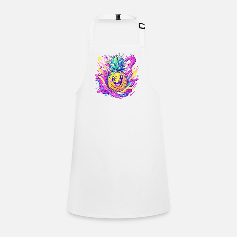 Happy Pineapple Explosion Children's Apron