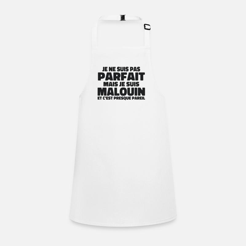 Pas Parfait Je Suis Malouin Tablier Enfant
