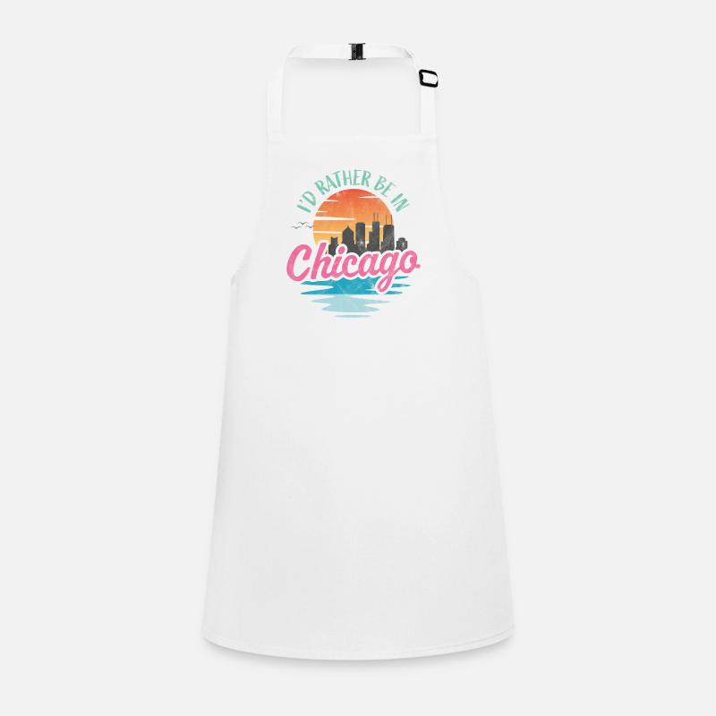 I'd rather be in Chicago Children's Apron