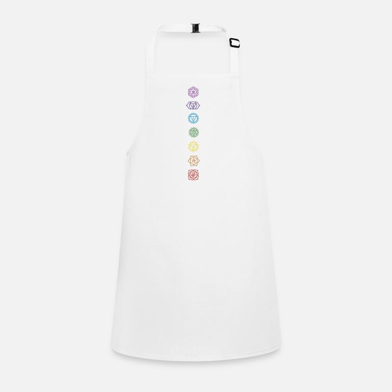 7 chakras Children's Apron
