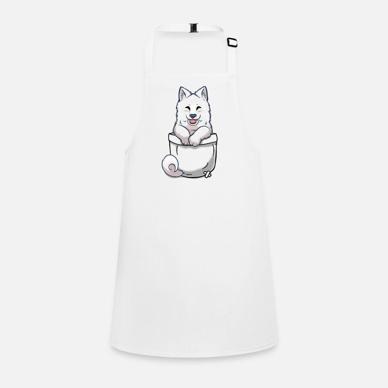 Chiot Samoyed de poche Tablier Enfant