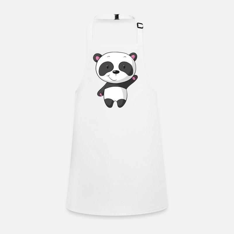 Santander ondulant Comic Panda Tablier Enfant