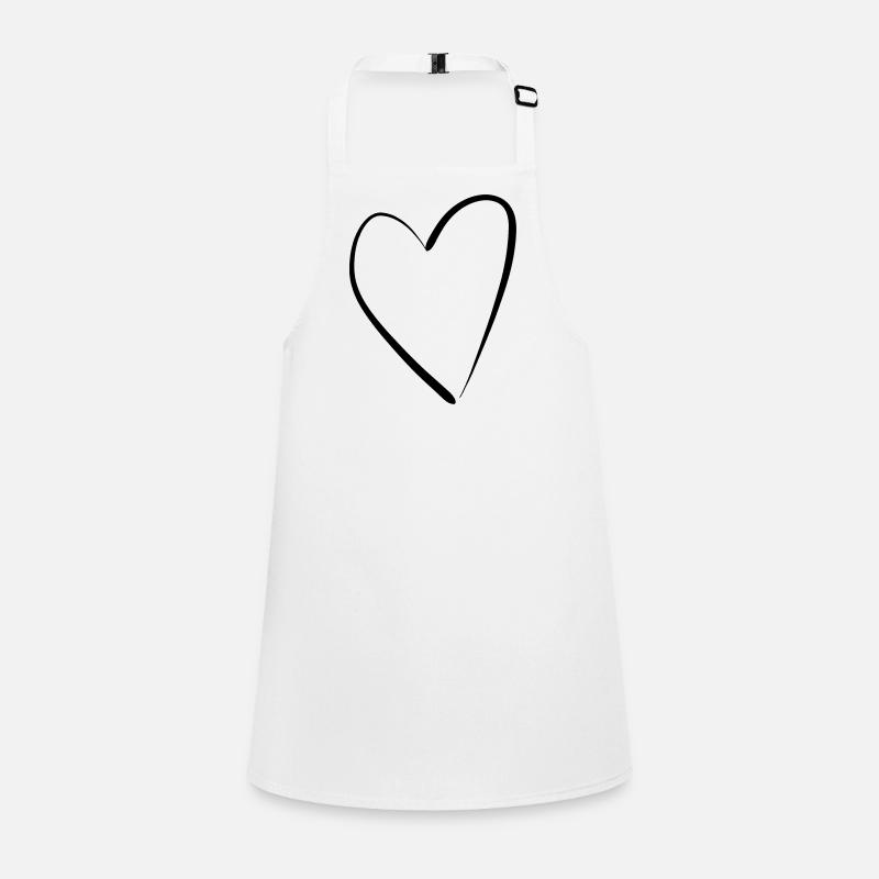 Heart Schürze für Kinder