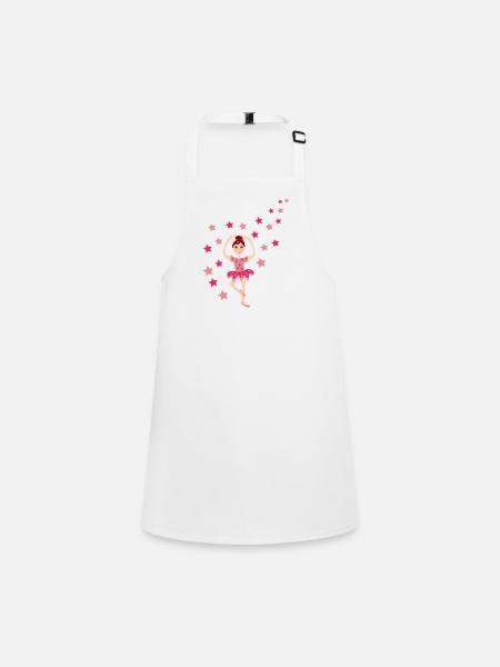 Danseuse classique - Tablier Enfant - blanc - Devant