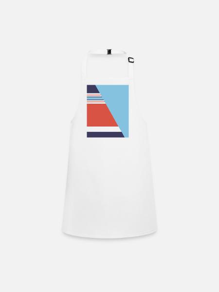 England 1990 Football - Children's Apron - white - Front