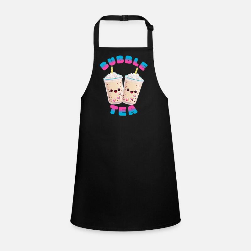 Bubble milk tea tapioca Children's Apron