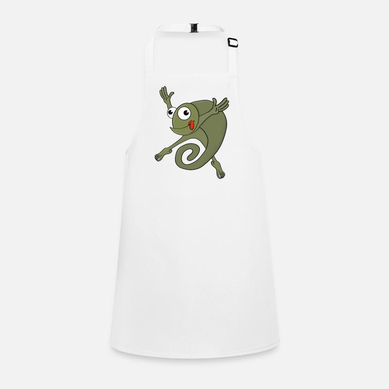 Awesome Chameleon Children's Apron