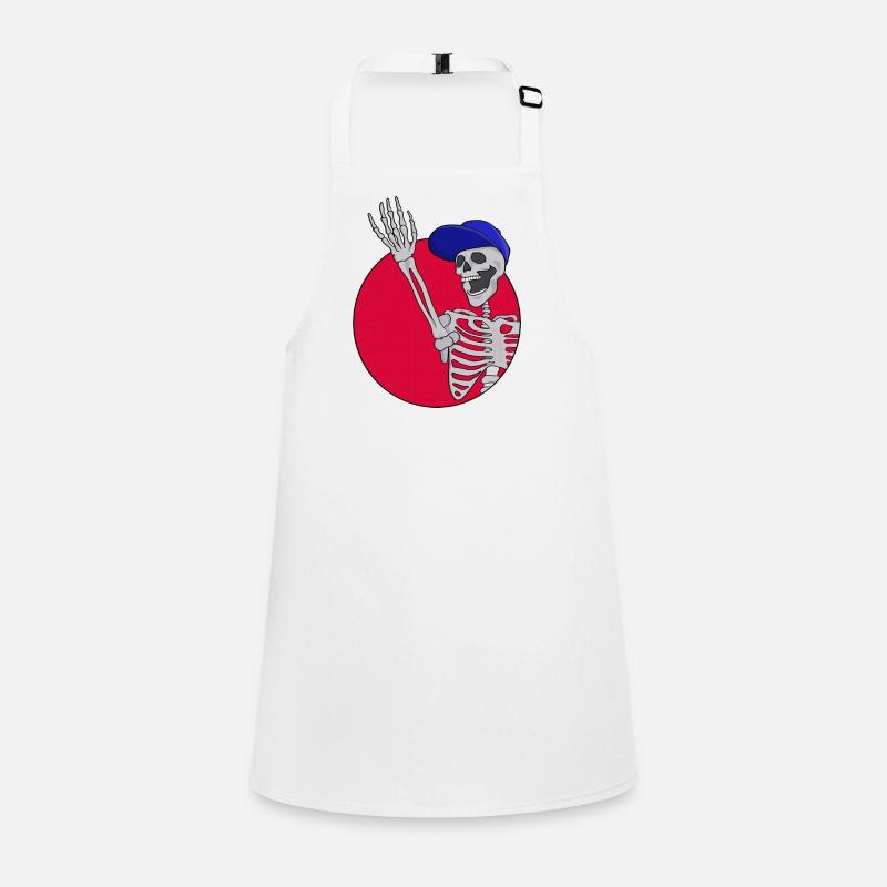 Hey Friends Cool and Funny Skeleton Children's Apron