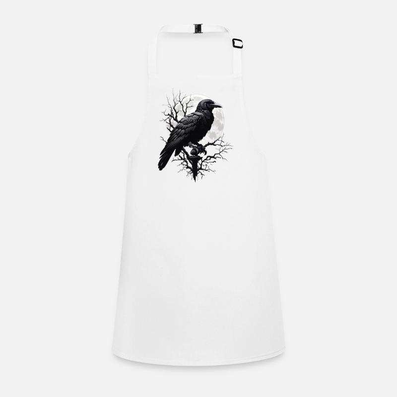 Corbeau noir Tablier Enfant