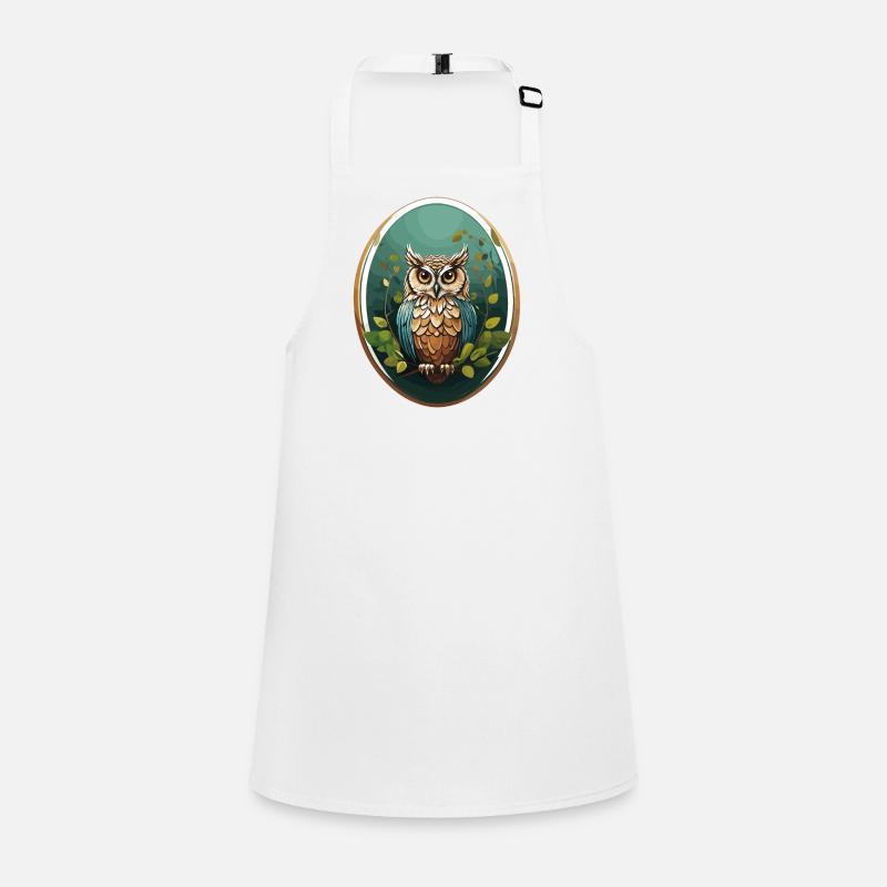 Hibou oiseau de nuit Tablier Enfant