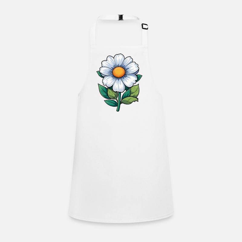 Petite fleur blanche Tablier Enfant