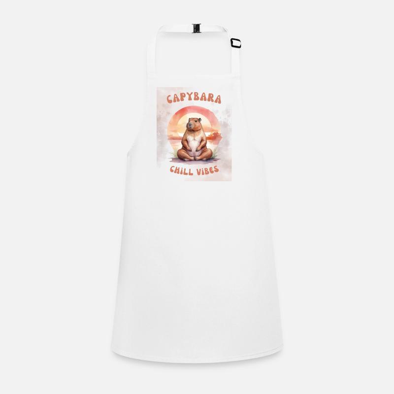 Chill, Relax & Capybara Children's Apron