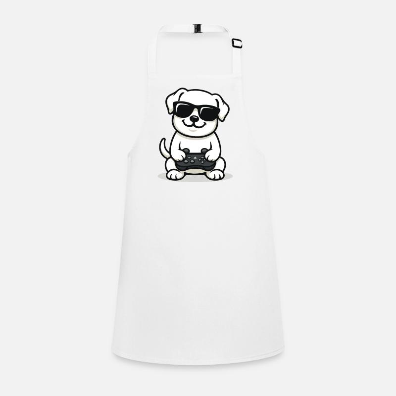 Chiot joueur Tablier Enfant