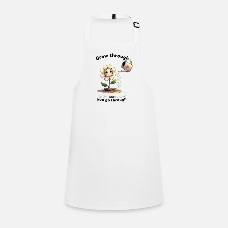 Self-love grows with every tear Children's Apron