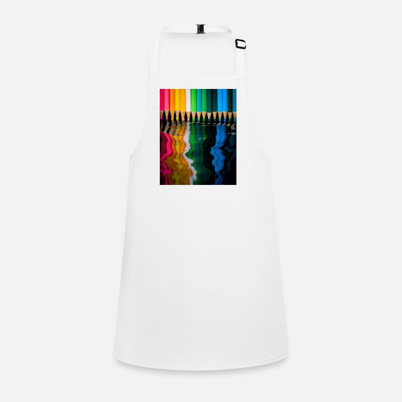 Leading Lines, Reflecting Minds Children's Apron