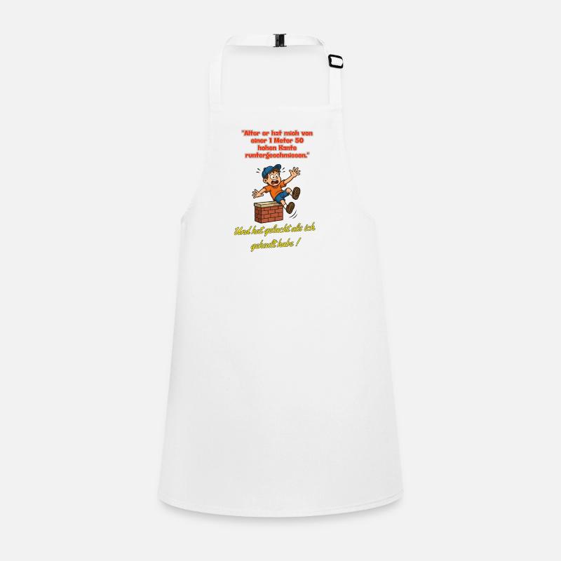 Edge Jump Laugh Flash Children's Apron