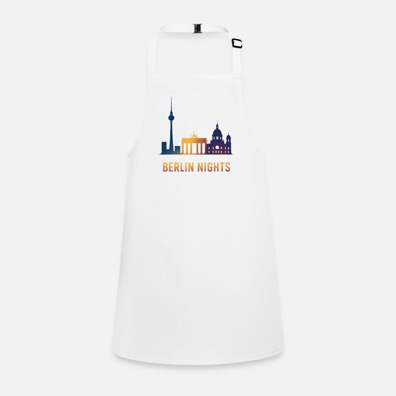 Berlin Nights Skyline Children's Apron