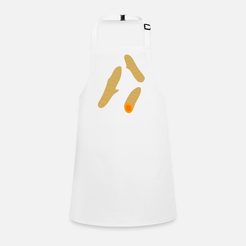 Turmeric Root Trio Minimalist Children's Apron