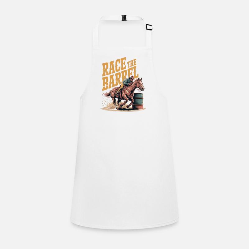 Rodeo Barrel Sprint Children's Apron