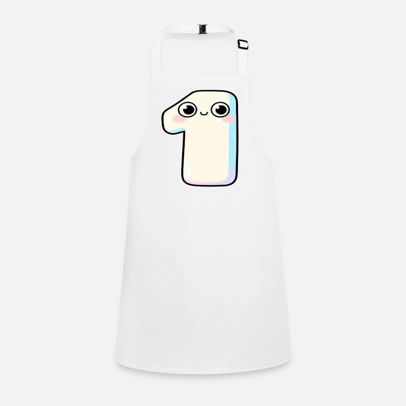 Pastel Kawaii numéro un Tablier Enfant