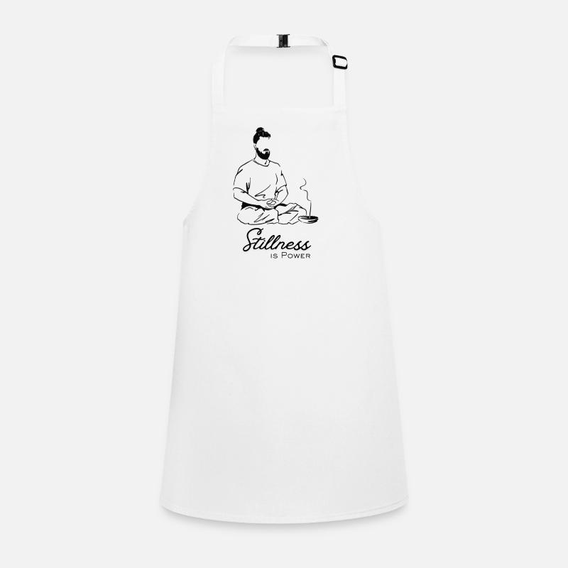 Stillness is Power Children's Apron