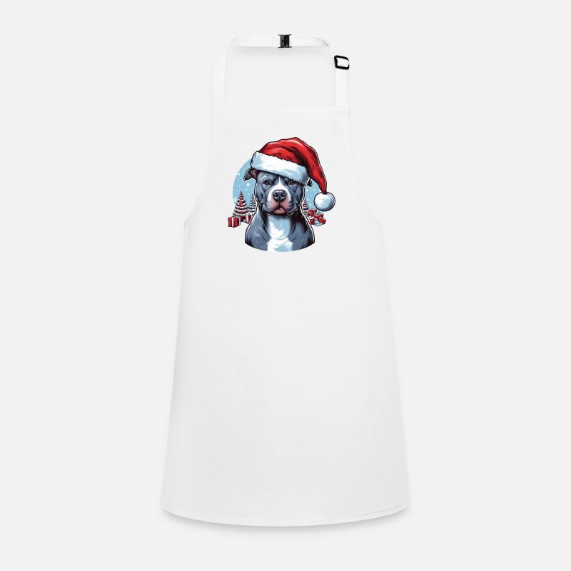 Cadeaux de Noël Pitbull Tablier Enfant