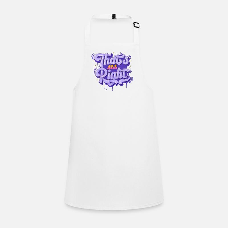 Everything is All Right Children's Apron