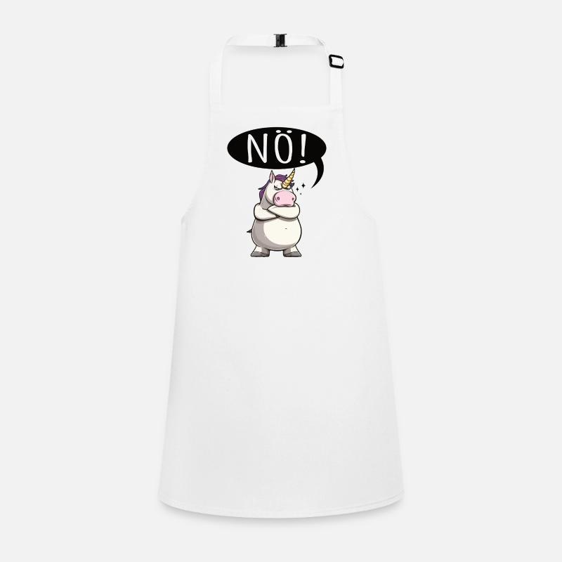 Unicorn Nope chubby Children's Apron