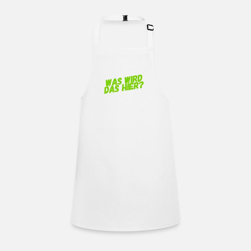 was wird das? Schürze für Kinder