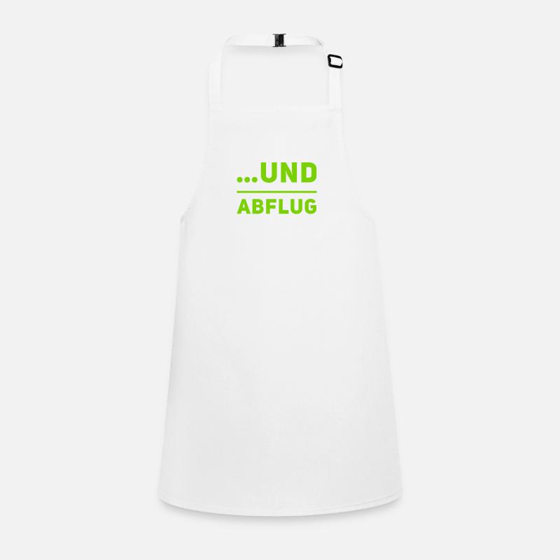 und Abflug Schürze für Kinder