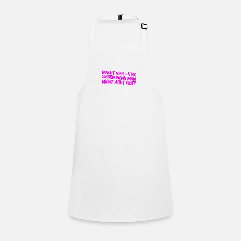 Vier plus Vier Schürze für Kinder