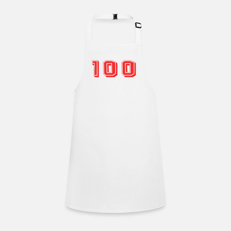 100 ANS. 100e ANNIVERSAIRE. ANNIVERSAIRE 100 ANS. Tablier Enfant