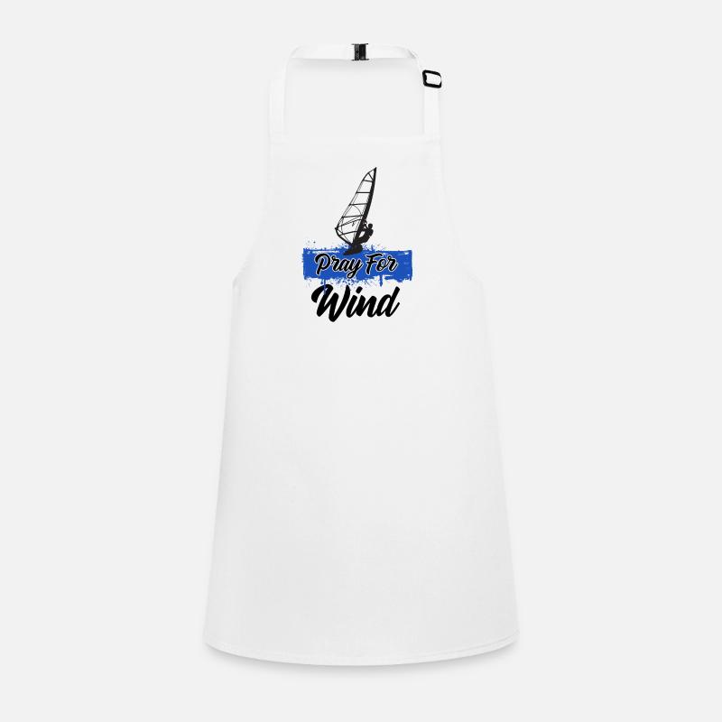 Windsurfing Pray For Wind Children's Apron