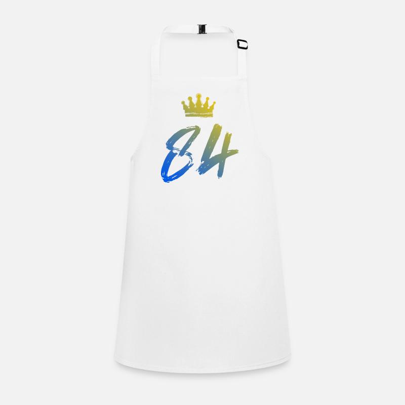 84 Number crown Children's Apron