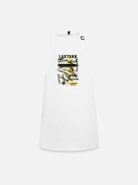 Kaiserslautern Lautern Germany City Font - Children's Apron - white - Front
