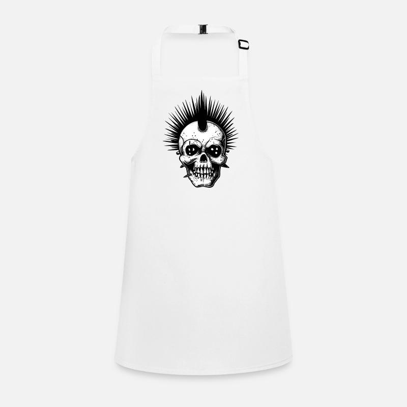 punk skull Tablier Enfant