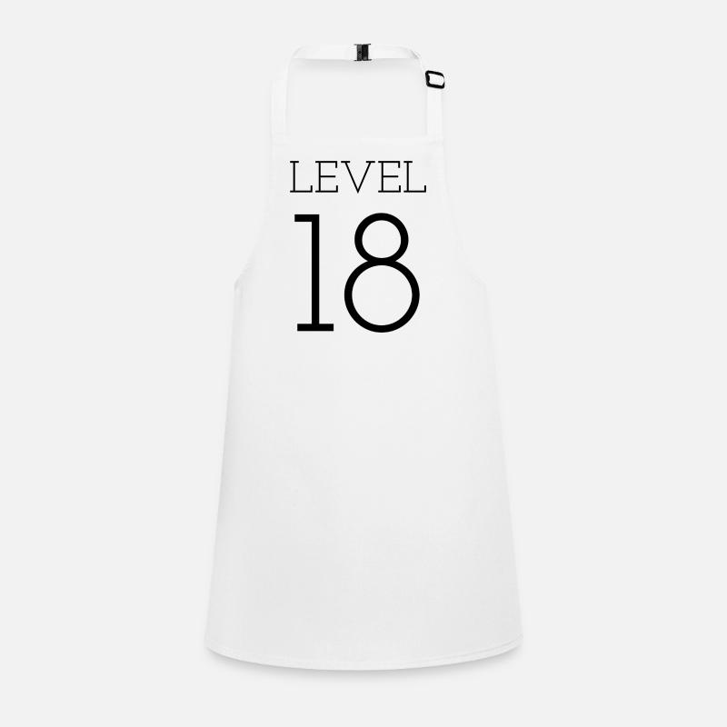 level 18 Schürze für Kinder