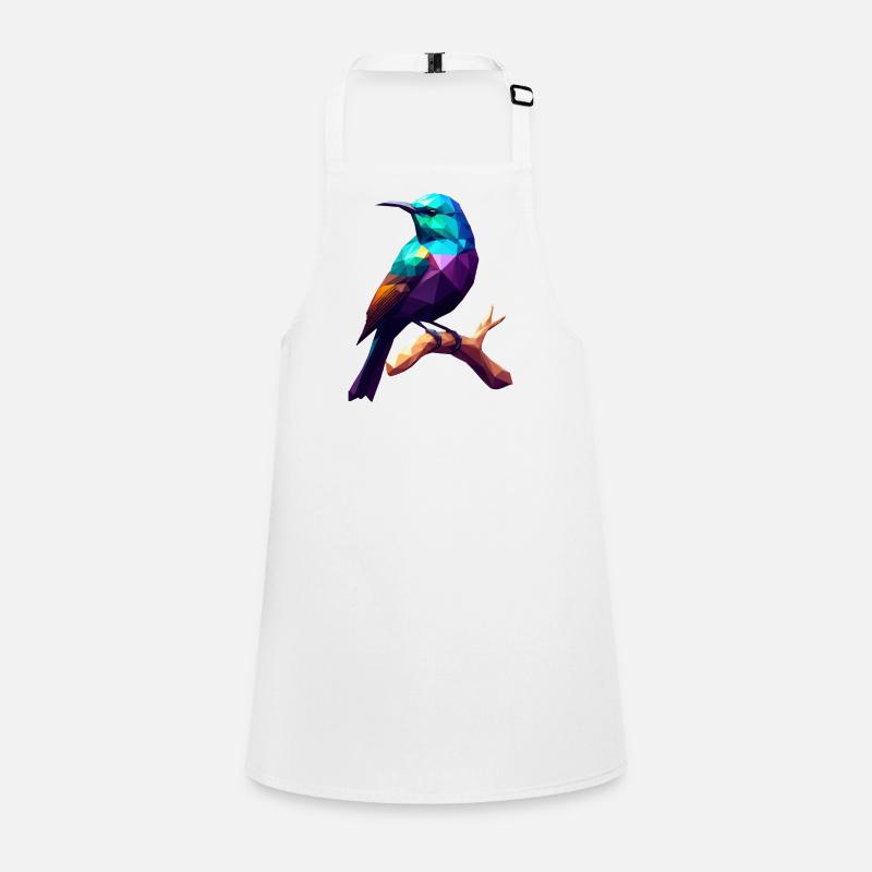 Bird abstract on branch, gift idea Children's Apron