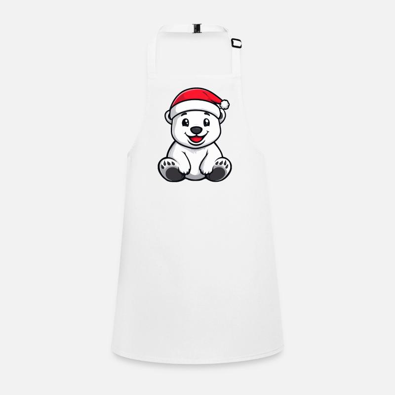 Noël de l’ours polaire Tablier Enfant