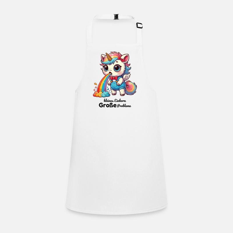 little unicorn, big problems Children's Apron
