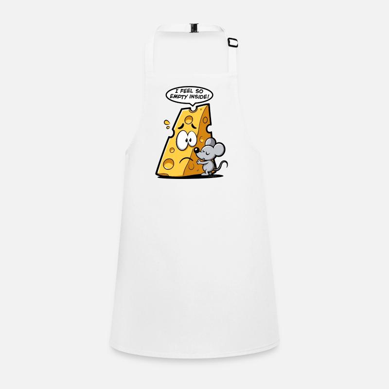 Cheese in existential crisis 🧀🐭 Children's Apron