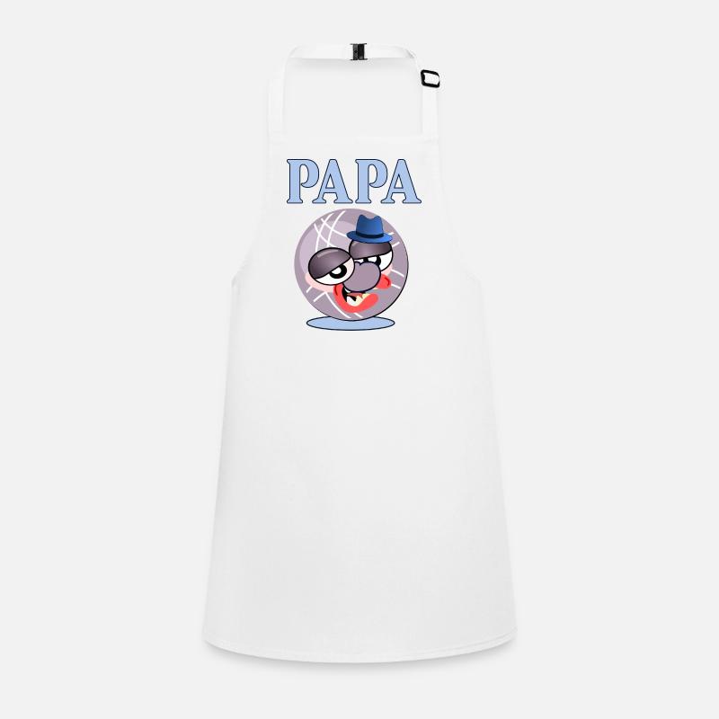 Father Dad Hat Petanque Ball Children's Apron