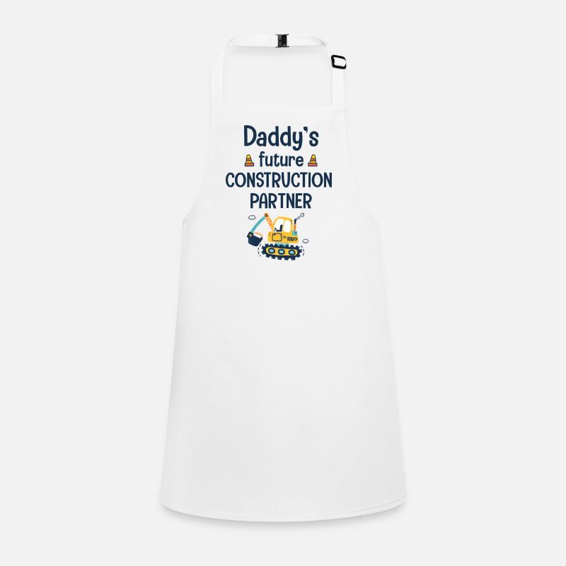 Daddy's future construction partner Children's Apron